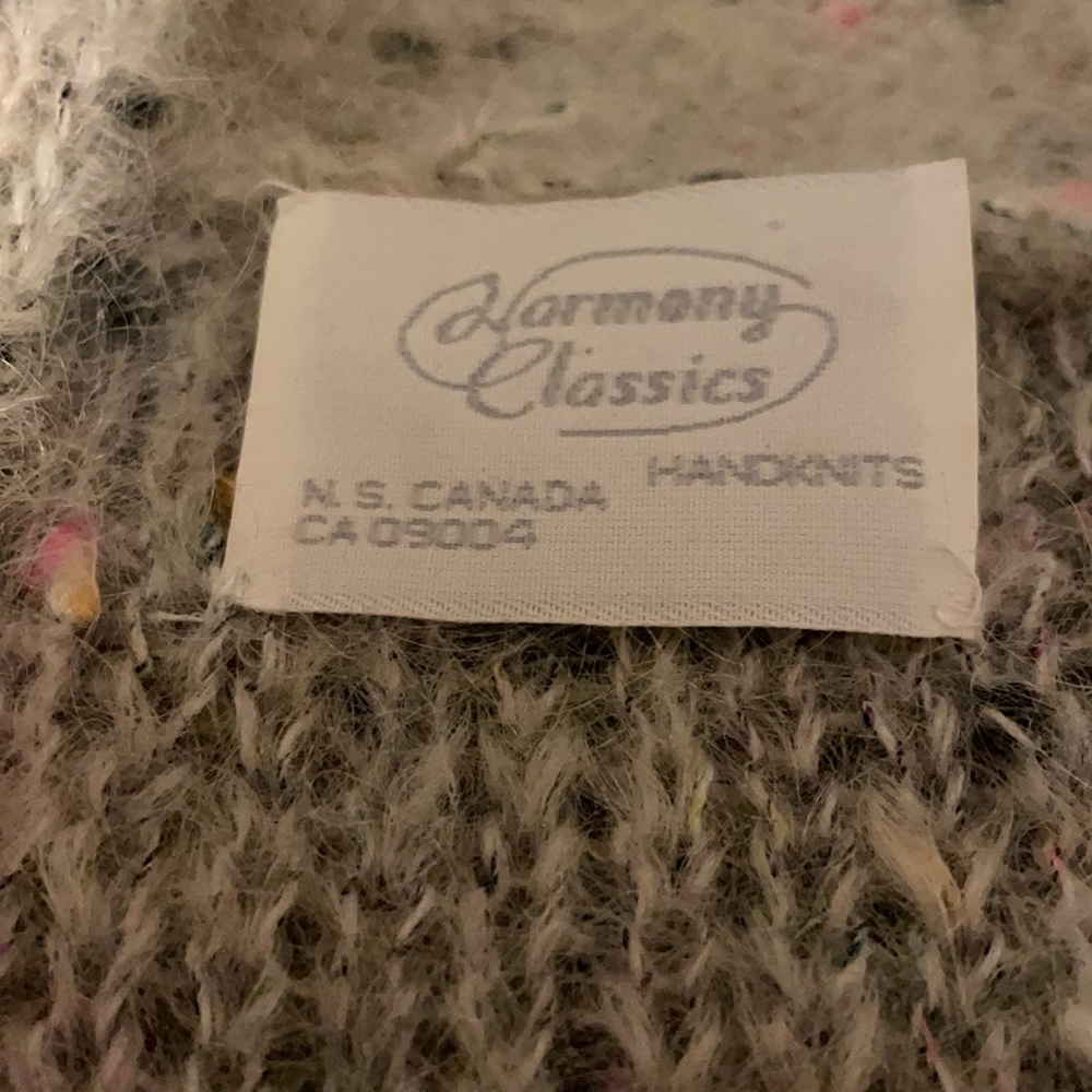 Vintage Mohair Chunky Grampa Sweater Size S. - Picture 7 of 11